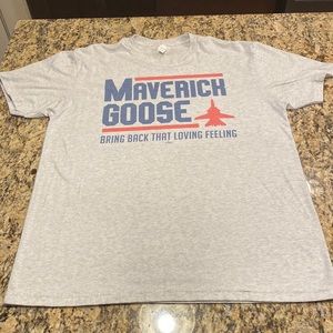 Top Gun 🖤 Maverick/Goose T-Shirt. Super soft. Great condition!